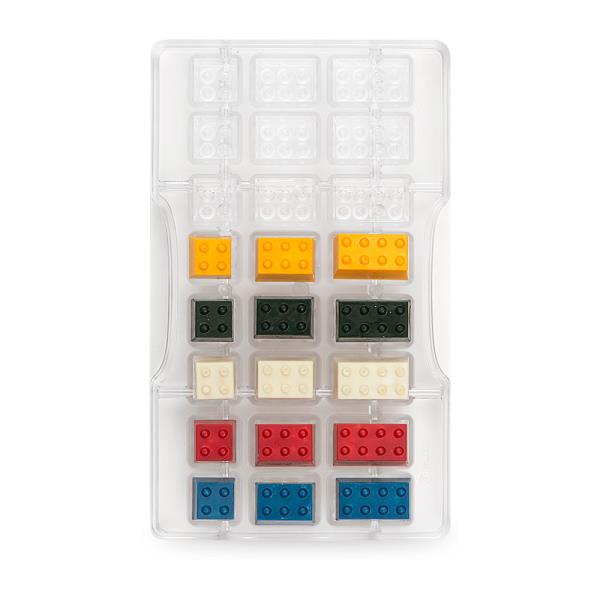 STAMPO CIOCCOLATINI MATTONCINI LEGO