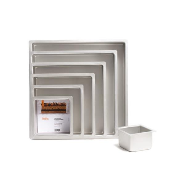 TEGLIE PROFESSIONALI QUADRATE IN ALLUMINIO ANODIZZATO 1 TEGLIE PROFESSIONALI QUADRATE IN ALLUMINIO ANODIZZATO