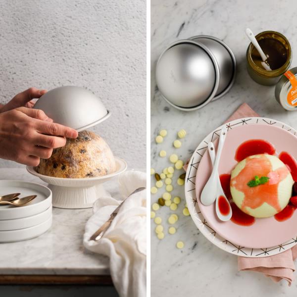 STAMPI MEZZE SFERE IN ALLUMINIO ANODIZZATO 6 STAMPI MEZZE SFERE IN ALLUMINIO ANODIZZATO
