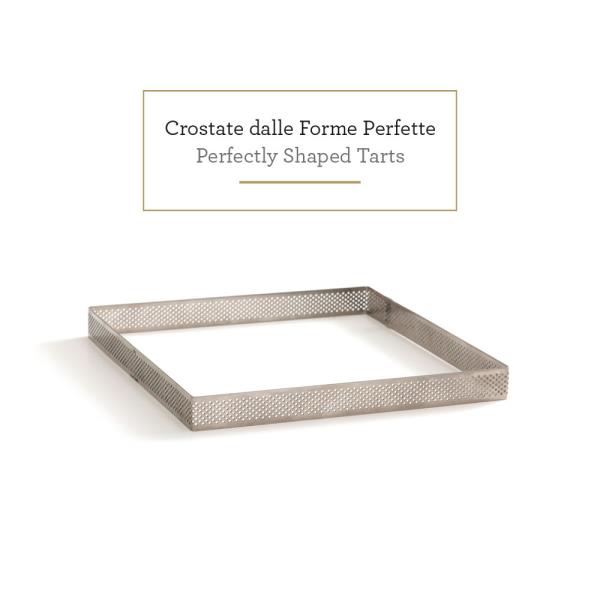 SAGOME MICROFORATE IN ACCIAIO INOX QUADRATO 3 SAGOME MICROFORATE IN ACCIAIO INOX QUADRATO