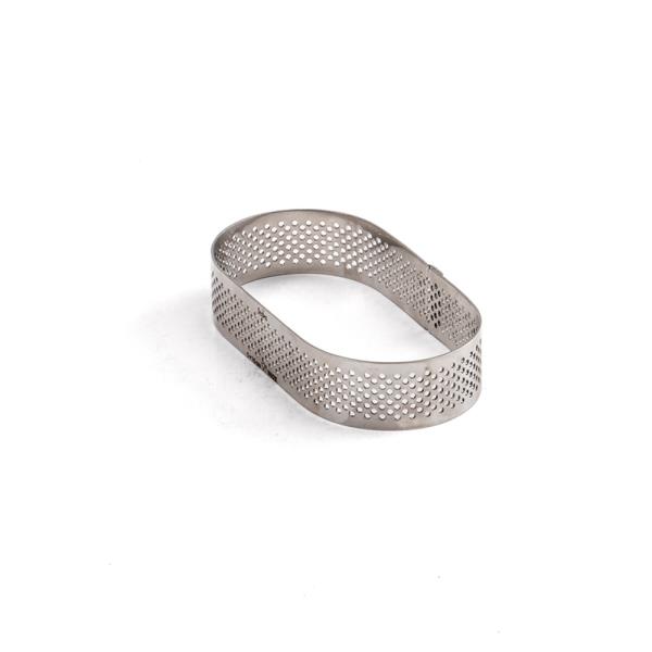 SAGOME MICROFORATE IN ACCIAIO INOX OVALE 3 SAGOME MICROFORATE IN ACCIAIO INOX OVALE