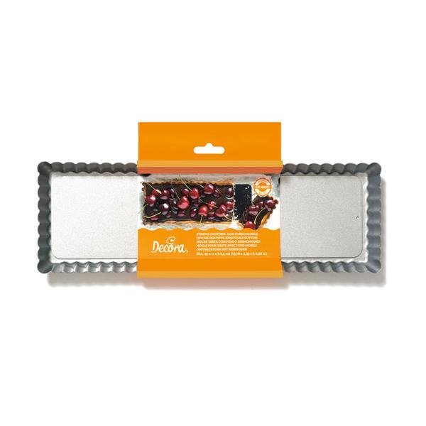 STAMPO CROSTATA RETTANGOLARE FONDO MOBILE 35X11 pz.1 1 STAMPO CROSTATA RETTANGOLARE FONDO MOBILE 35X11 pz.1