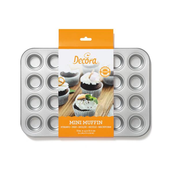 STAMPO MINI MUFFIN 24 CAVITA' Ø4,3 cm 1 STAMPO MINI MUFFIN 24 CAVITA' Ø4,3 cm