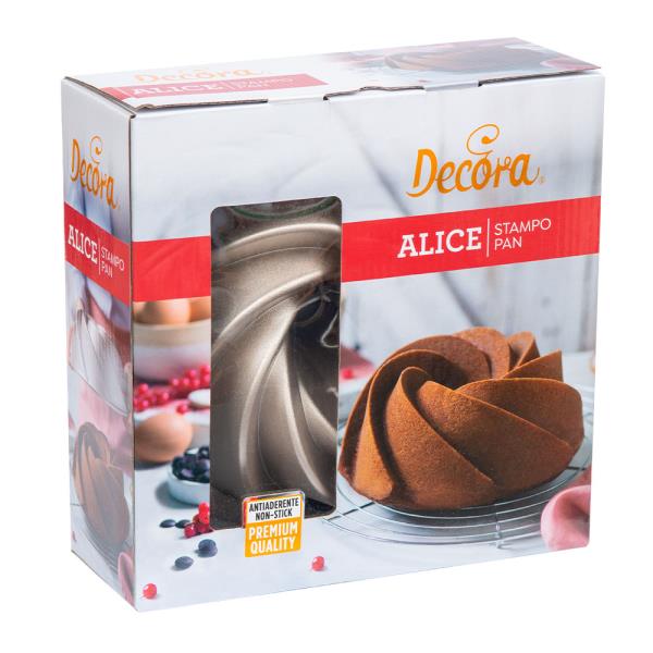 STAMPO ALICE IN ALLUMINIO Ø20x9h cm. 1 STAMPO ALICE IN ALLUMINIO Ø20x9h cm.