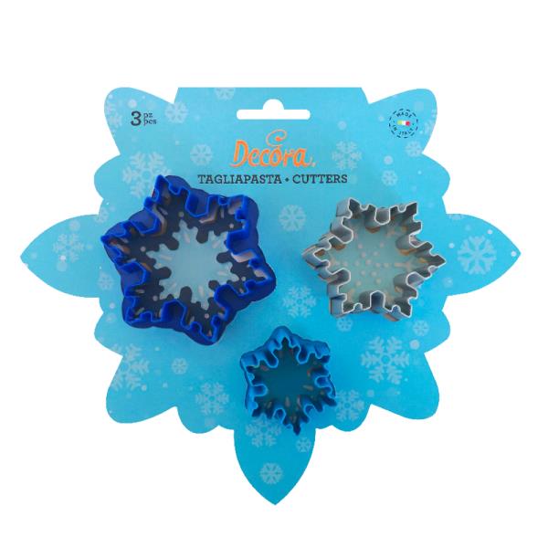 SET 3 TAGLIAPASTA FROZEN STAR IN PLASTICA 1 SET 3 TAGLIAPASTA FROZEN STAR IN PLASTICA