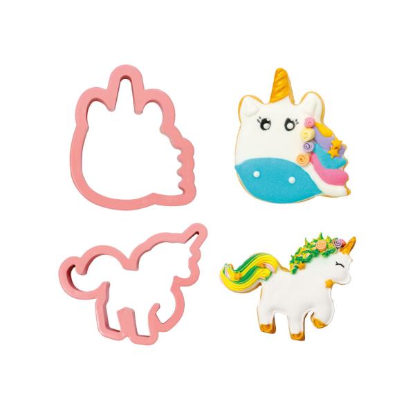 SET 2 TAGLIAPASTA UNICORNO 3 SET 2 TAGLIAPASTA UNICORNO