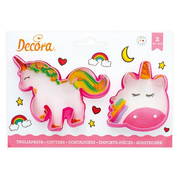 SET 2 TAGLIAPASTA UNICORNO 1 SET 2 TAGLIAPASTA UNICORNO