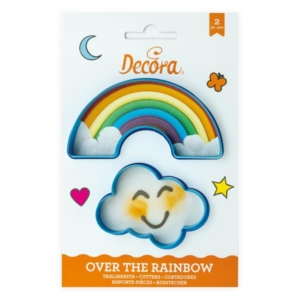 SET 2 TAGLIAPASTA ARCOBALENO E NUVOLETTA