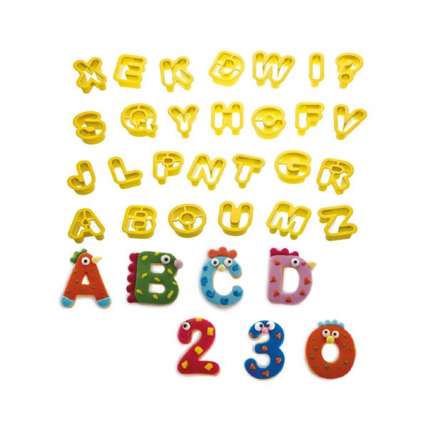 TAGLIAPASTA ALFABETO E NUMERI PLASTICA PICCOLO PZ.36 2 TAGLIAPASTA ALFABETO E NUMERI PLASTICA PICCOLO PZ.36
