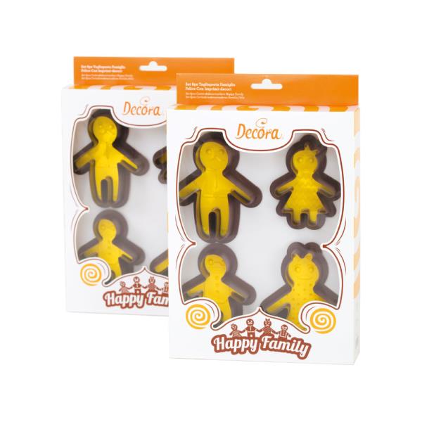 SET 8 TAGLIAPASTA IN PLASTICA FAMIGLIA 1 SET 8 TAGLIAPASTA IN PLASTICA FAMIGLIA