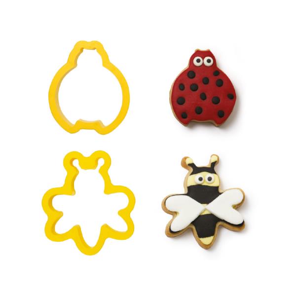 SET 2 TAGLIAPASTA COCCINELLA E APE