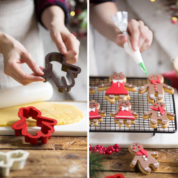 TAGLIAPASTA GINGERBREAD FAMILY PZ.4 3 TAGLIAPASTA GINGERBREAD FAMILY PZ.4