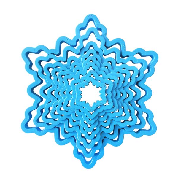 SET 8 TAGLIAPASTA ALBERO STELLA DI GHIACCIO 2 SET 8 TAGLIAPASTA ALBERO STELLA DI GHIACCIO