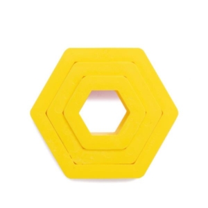 SET 3 TAGLIAPASTA IN PLASTICA ESAGONO