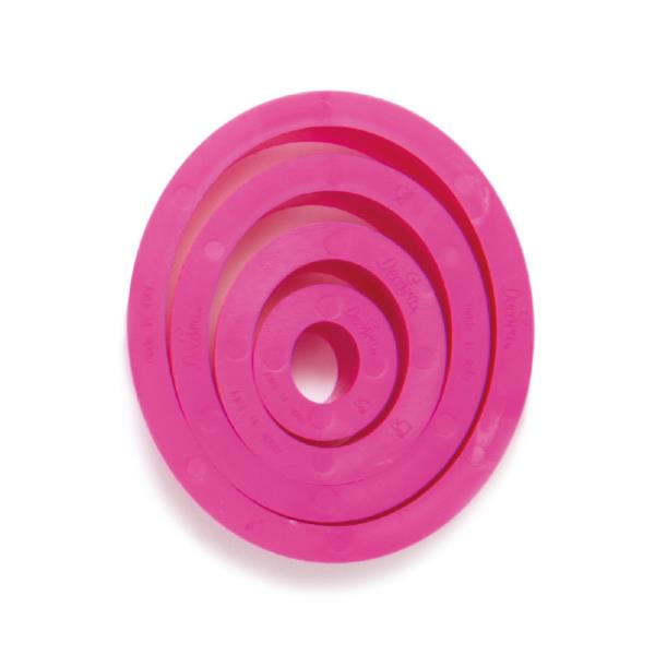 SET 4 TAGLIAPASTA IN PLASTICA OVALE 2 SET 4 TAGLIAPASTA IN PLASTICA OVALE