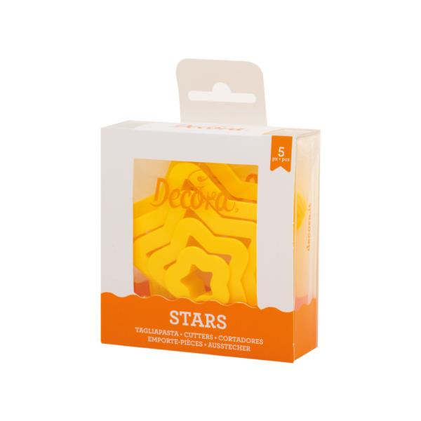 SET 5 TAGLIAPASTA STELLA 1 SET 5 TAGLIAPASTA STELLA