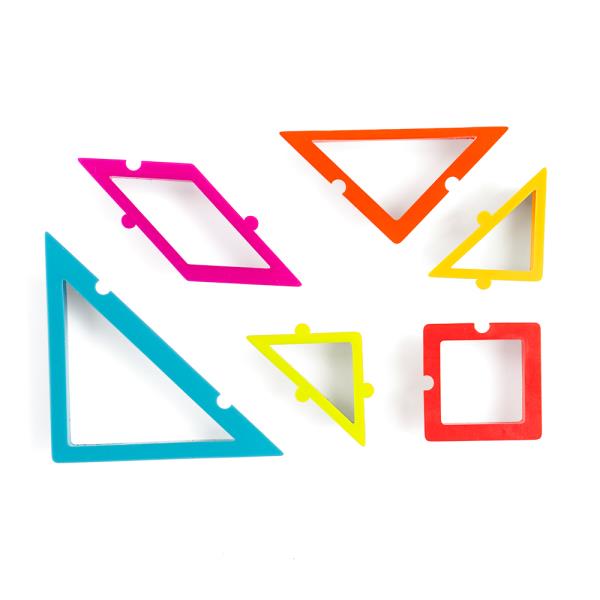 SET 6 TAGLIAPASTA IN PLASTICA CREATIVE PUZZLE 3 SET 6 TAGLIAPASTA IN PLASTICA CREATIVE PUZZLE