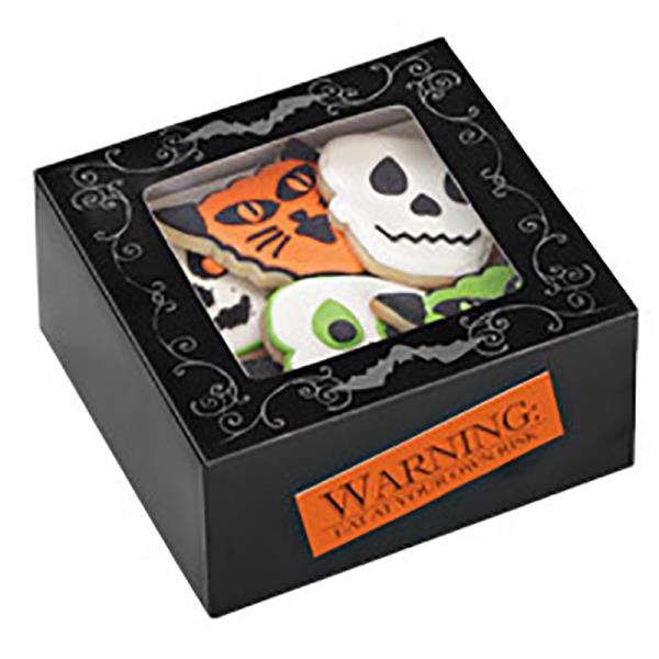 SCATOLA PORTA DOLCI HALLOWEEN PIPISTRELLO 3 pz 1 SCATOLA PORTA DOLCI HALLOWEEN PIPISTRELLO 3 pz