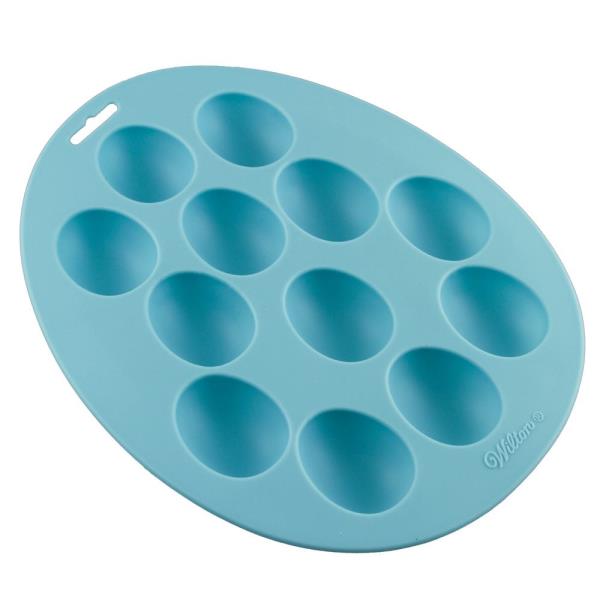 STAMPO SILICONE OVETTI 12 CAVITA' WILTON