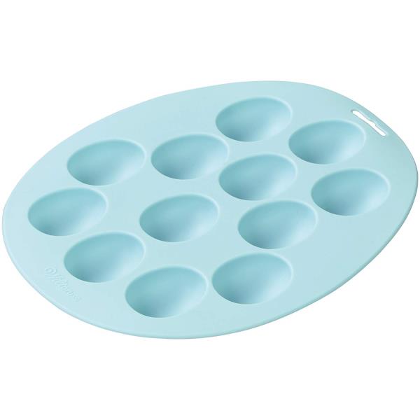 STAMPO SILICONE OVETTI 12 CAVITA' WILTON