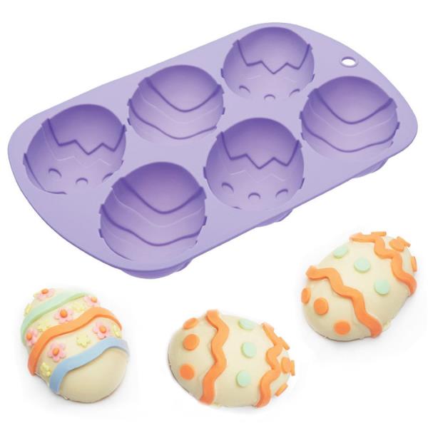 STAMPO SILICONE UOVA DECORATE 1 STAMPO SILICONE UOVA DECORATE