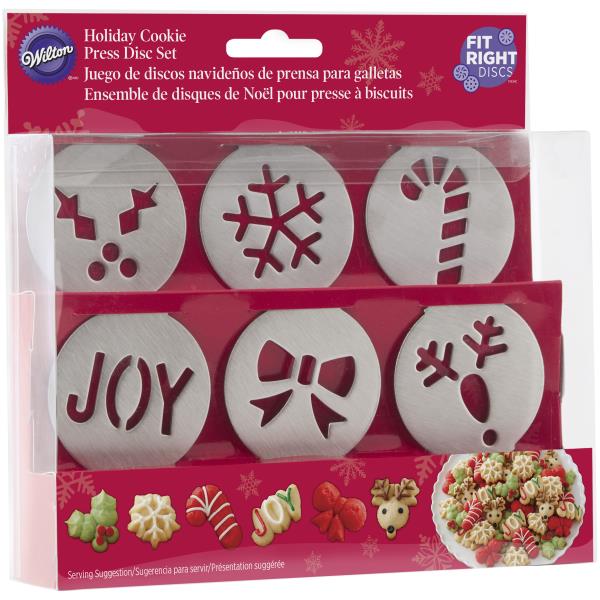 TRAFILE PER PISTOLA BISCOTTI NATALE PZ.6
