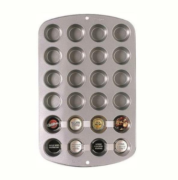 STAMPO MINI MUFFIN 24 CAVITA' Ø3,5 cm
