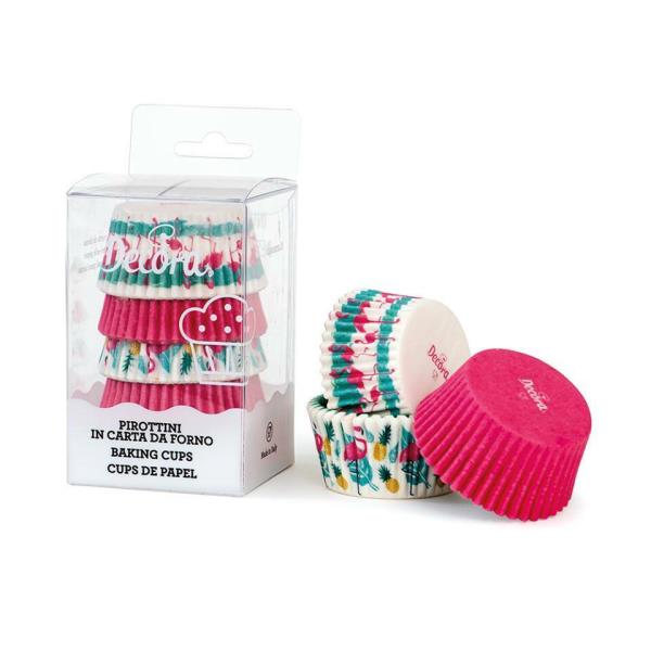 PIROTTINI MUFFIN Ø50 mm FENICOTTERI ROSA pz.75 1 PIROTTINI MUFFIN Ø50 mm FENICOTTERI ROSA pz.75