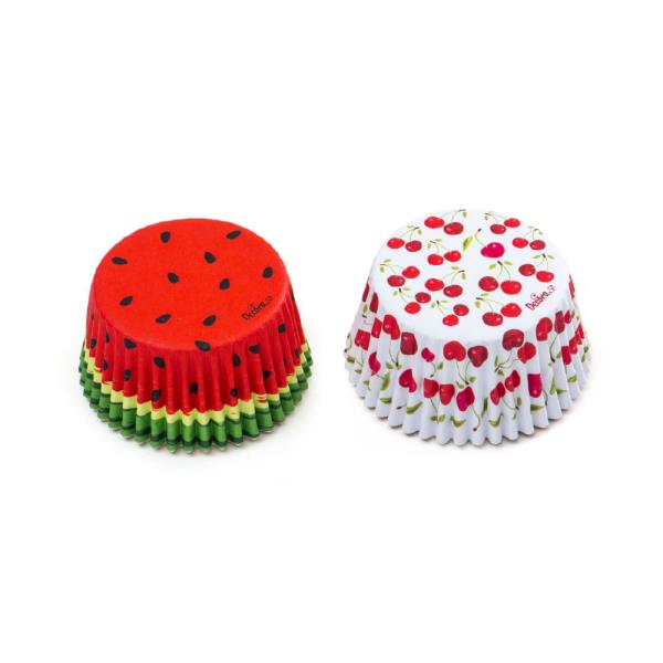 PIROTTINI MUFFIN Ø50 mm COCOMERO SUMMER FRUITS pz.75 3 PIROTTINI MUFFIN Ø50 mm COCOMERO SUMMER FRUITS pz.75
