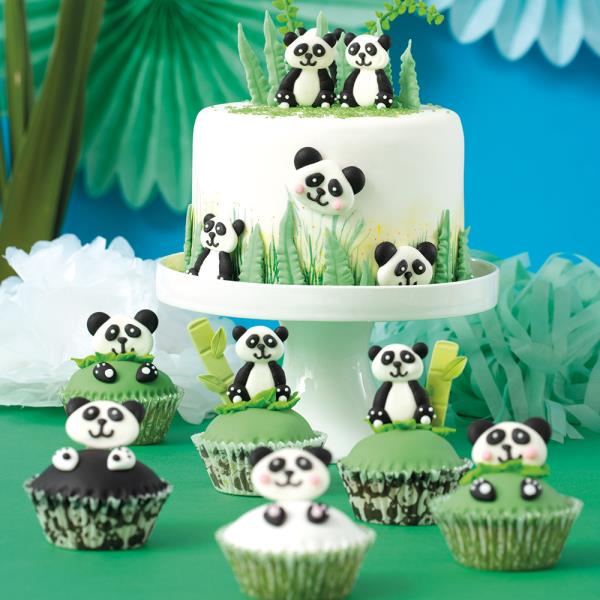 PIROTTINI MUFFIN Ø50 mm PANDA BAMBOO pz.75