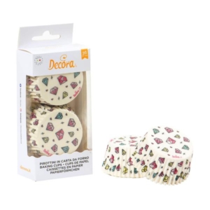 PIROTTINI MUFFIN Ø50 mm DIAMANTI pz.36
