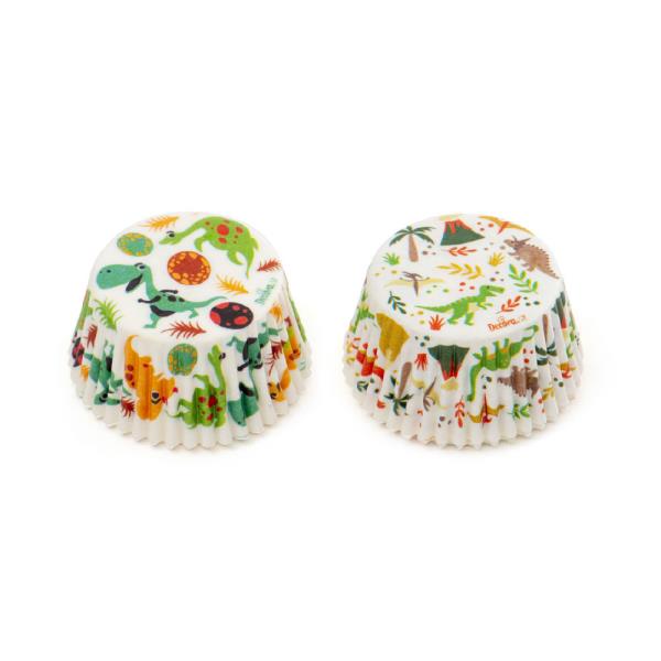 PIROTTINI MUFFIN Ø50 mm DINOSAURI pz.6 2 PIROTTINI MUFFIN Ø50 mm DINOSAURI pz.6
