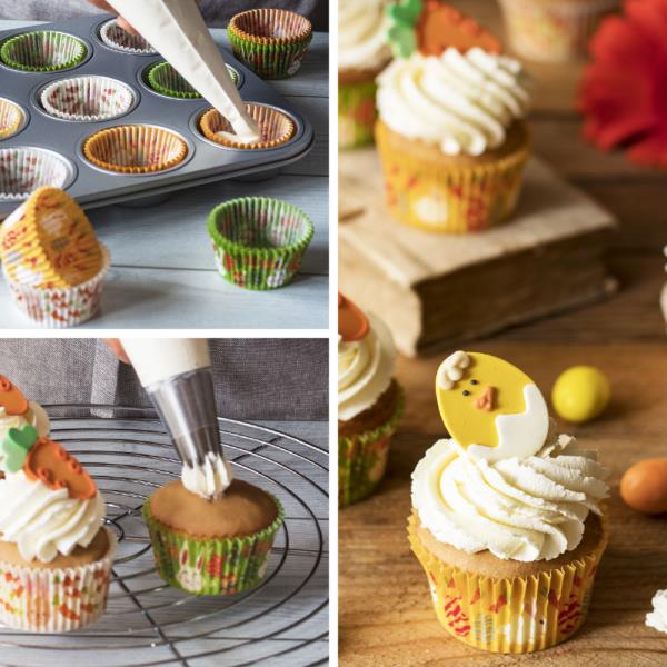 PIROTTINI MUFFIN Ø50 mm CONIGLIO PASQUALE pz.36