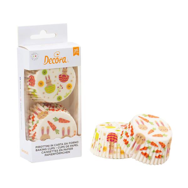 PIROTTINI MUFFIN Ø50 mm CONIGLIO PASQUALE pz.36