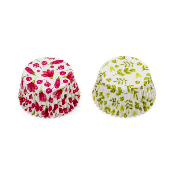 PIROTTINI MUFFIN Ø50 mm FIORI ACQUERELLO pz.36