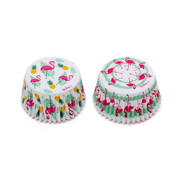 PIROTTINI MUFFIN Ø50 mm FENICOTTERI pz.36 2 PIROTTINI MUFFIN Ø50 mm FENICOTTERI pz.36