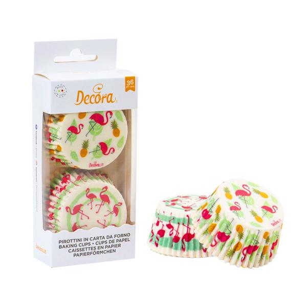 PIROTTINI MUFFIN Ø50 mm FENICOTTERI pz.36 1 PIROTTINI MUFFIN Ø50 mm FENICOTTERI pz.36