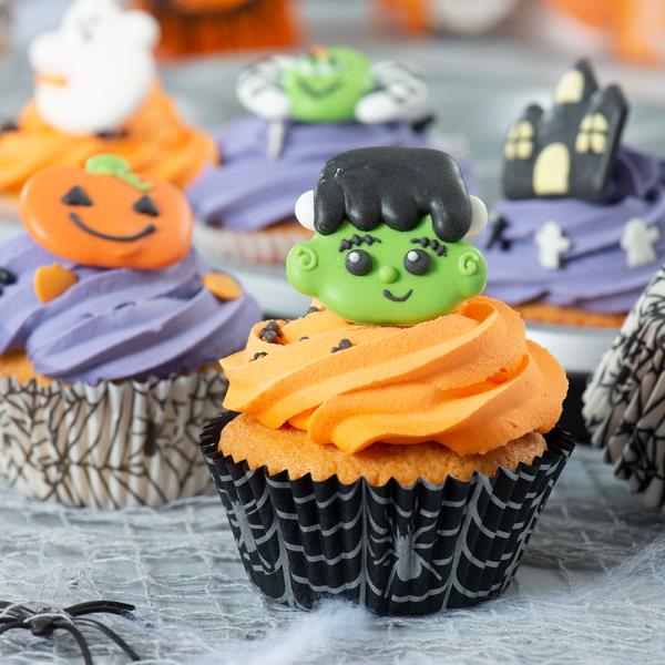 DECORAZIONI IN ZUCCHERO HALLOWEEN SENZA GLUTINE PZ.6