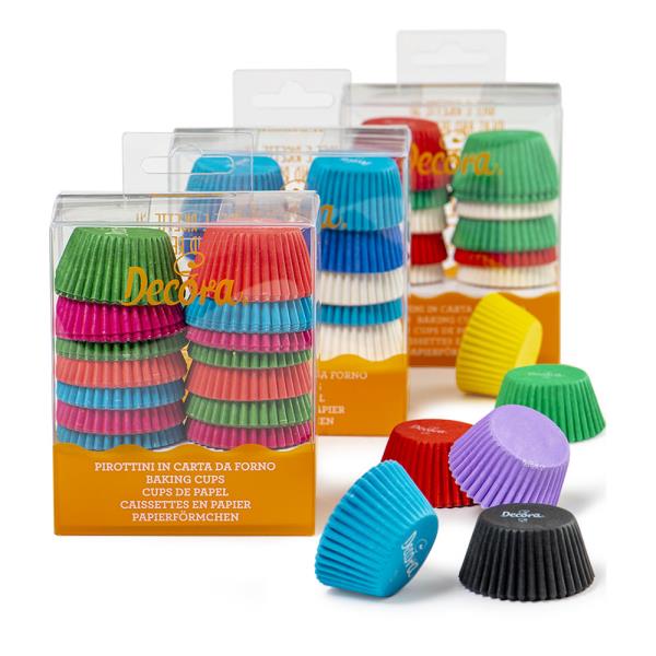 PIROTTINI MINI MUFFIN TONDI Ø 32 mm PZ.200 ASSORTITI VARI COLORI 1 PIROTTINI MINI MUFFIN TONDI Ø 32 mm PZ.200 ASSORTITI VARI COLORI