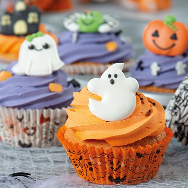 DECORAZIONI IN ZUCCHERO HALLOWEEN FANTASY SENZA GLUTINE PZ.6 1 DECORAZIONI IN ZUCCHERO HALLOWEEN FANTASY SENZA GLUTINE PZ.6