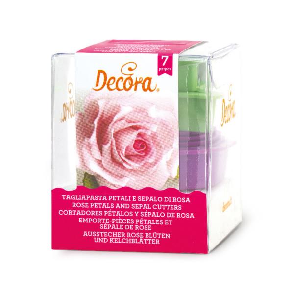 KIT TAGLIAPASTA PETALO E SEPALO DI ROSA PZ.7 1 KIT TAGLIAPASTA PETALO E SEPALO DI ROSA PZ.7