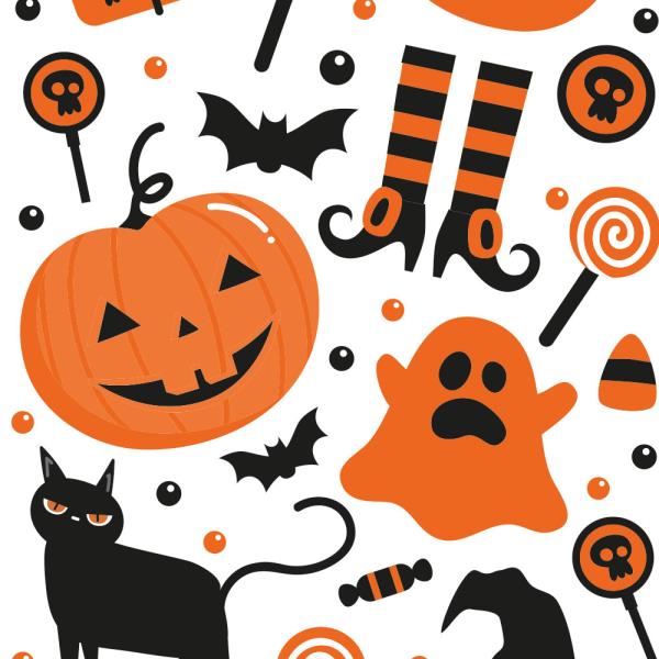SACCHETTI 12,5 X 3 X 24 HALLOWEEN CF.20 PZ.