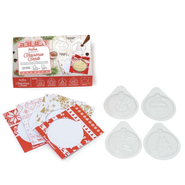 KIT PER REALIZZARE CARTOLINE D'AUGURI 1 KIT PER REALIZZARE CARTOLINE D'AUGURI