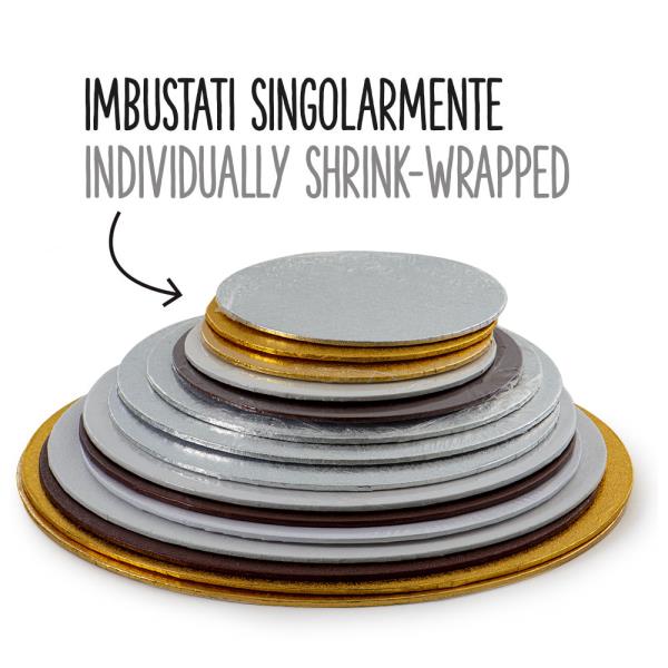 CAKE BOARD SOTTILI H. 3 mm. 2 CAKE BOARD SOTTILI H. 3 mm.
