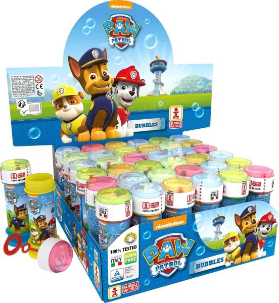 BOLLE DI SAPONE PAW PATROL 2 BOLLE DI SAPONE PAW PATROL