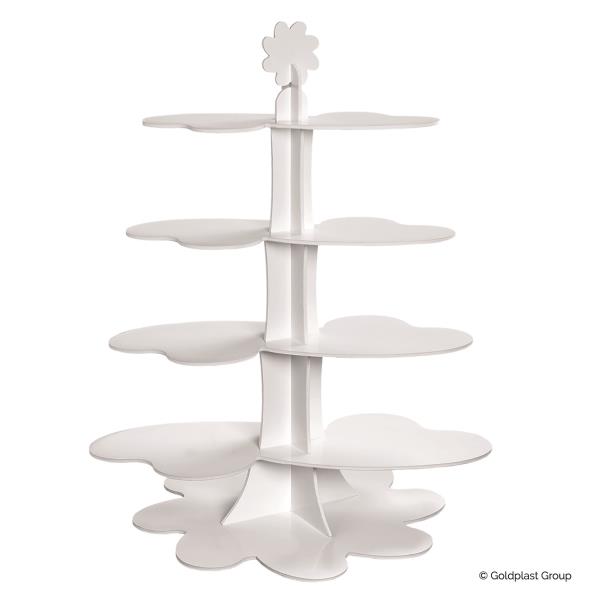 ALZATINA CLOUD PER FINGER FOOD E CONI BIANCA 1 ALZATINA CLOUD PER FINGER FOOD E CONI BIANCA