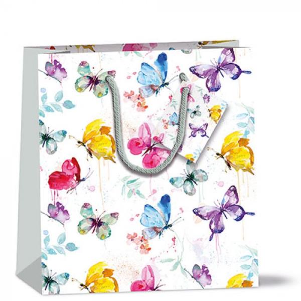 SHOPPER FARFALLE 22x13x25 cm PZ.1 1 SHOPPER FARFALLE 22x13x25 cm PZ.1