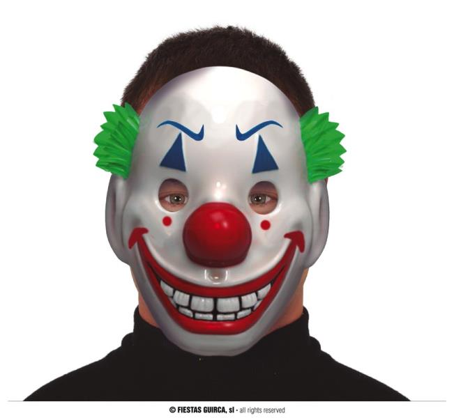 MASCHERA PVC PAGLIACCIO SORRIDENTE