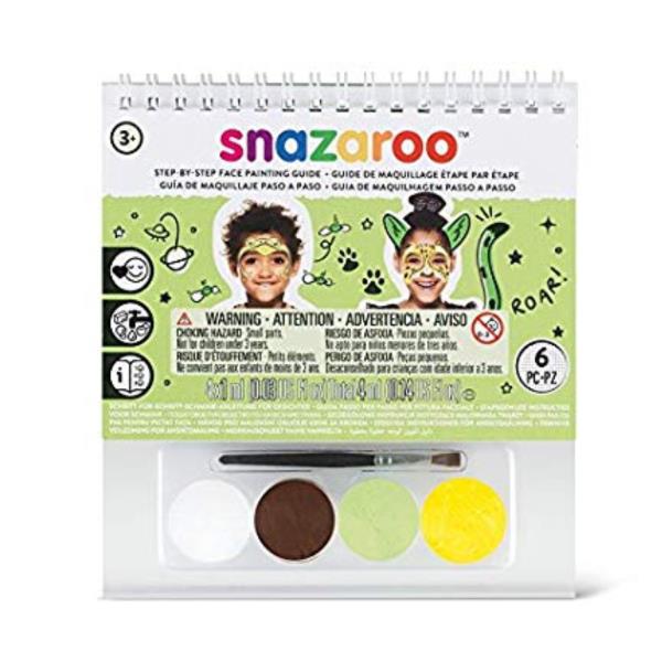 SET 4 TRUCCHI CON LIBRETTO PER IL VISO UNISEX SNAZAROO 1 SET 4 TRUCCHI CON LIBRETTO PER IL VISO UNISEX SNAZAROO