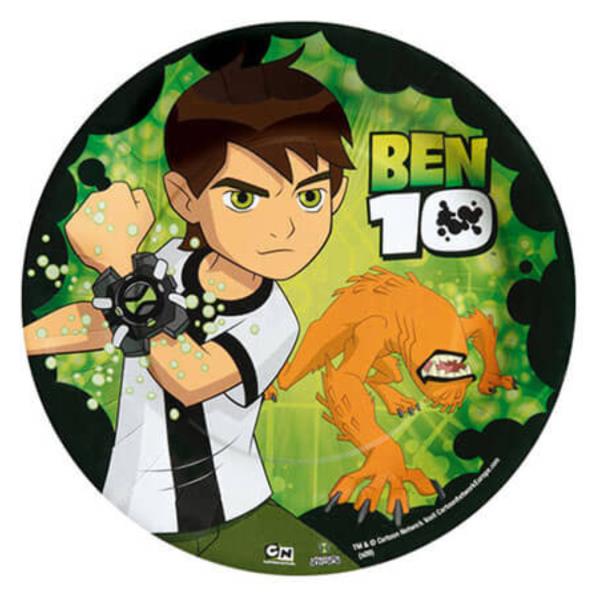 PIATTO Ø18 cm. BEN10 1 PIATTO Ø18 cm. BEN10